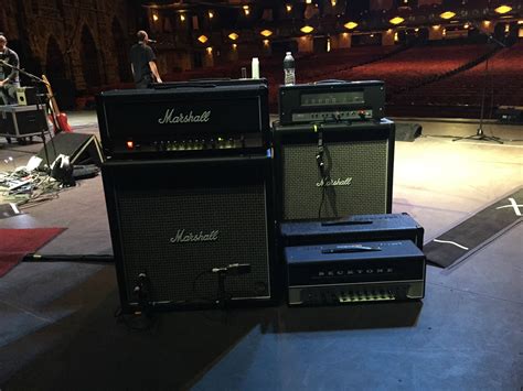 Photos Jeff Becks Amp Rig At The Fox Theater Stl 051915 The Gear Page