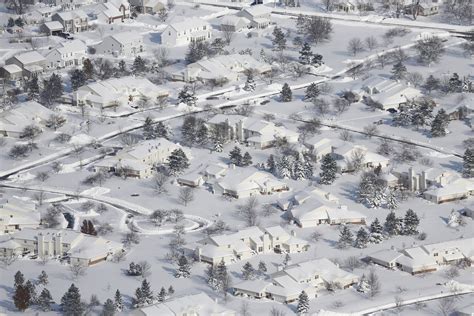 Dramatic Aerial Photos Show Force Of Buffalo Storm Nbc News