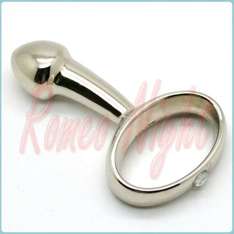 Cute Stainless Steel Anal Toys With Ring Handle Sophisticated Metal