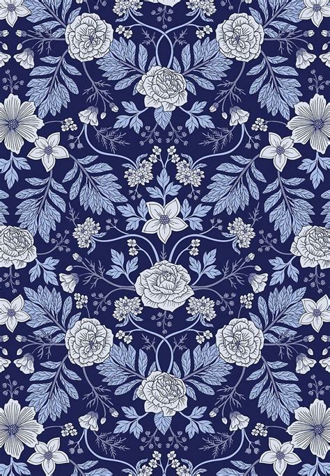 We did not find results for: Light Blue, Cobalt Blue, & White Floral Pattern by ...