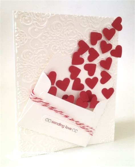 This year tell those around you how much they really matter to you with one of these cute, handcrafted valentine's day cards. Adorable Valentines Day Handmade Card Ideas - Pink Lover