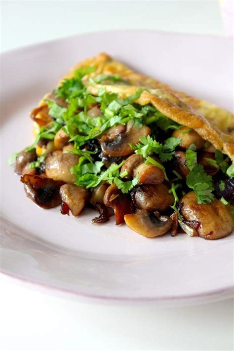 Omelet met champignons koolhydraatarm