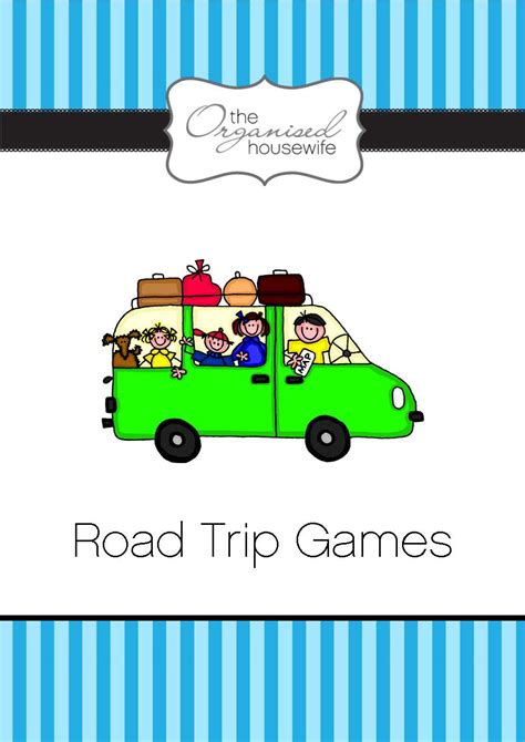 Before embarking on a road trip (or any travel for that matter), i try to pick up at least one or two new items. Aussie Road Trip Games - The Organised Housewife