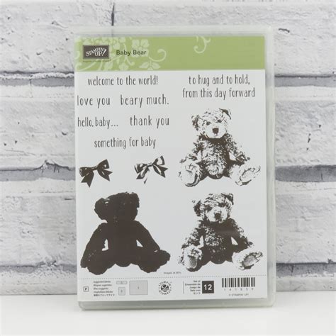 Baby Bear Stamp Intatwyne Designs Pre Loved Shop