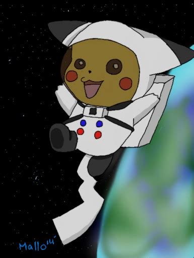 Colors Live Astronaut Pikachu By Piikaee