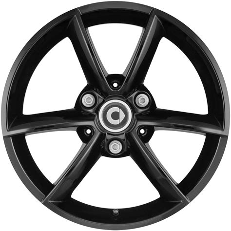 15 Smart 3 Double Spoke Wheels In Gloss Black Alloy Wheels Direct