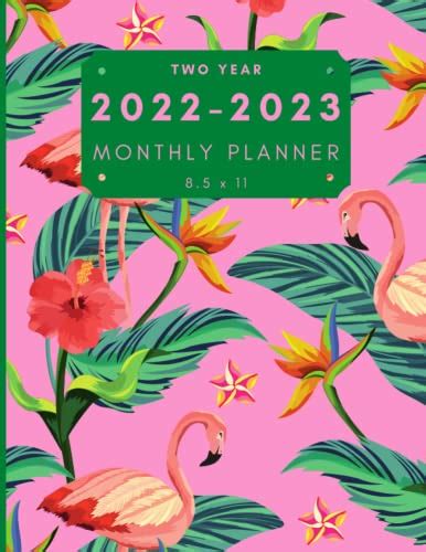 2022 2023 Two Year Monthly Planner 85x11 2 Year Monthly Planner