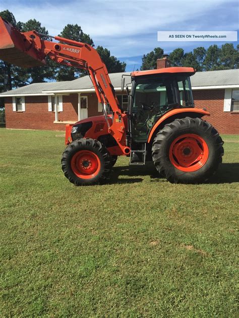 2014 Kubota M9960 Cab Tractor With Loader 4x4 990 Hours