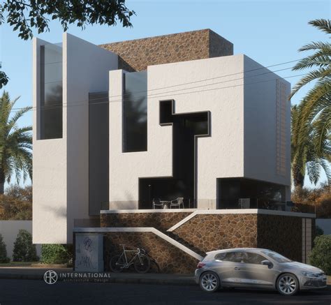 Golden Ratio Villa Exterior Design Hrarchz Architecture Studio