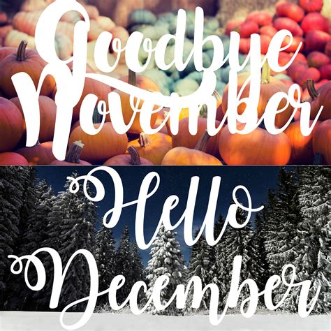 Goodbye November Hello December The Girl Who Loved To Write About Life