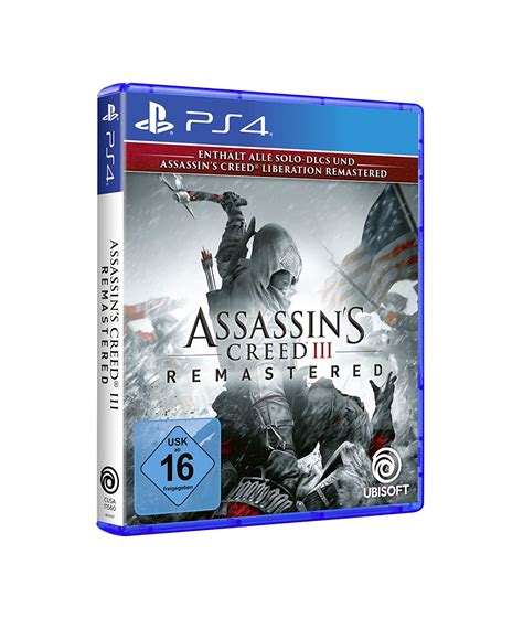 Assassins Creed 3 Remastered Playstation 4