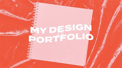 my junior graphic design portfolio - YouTube