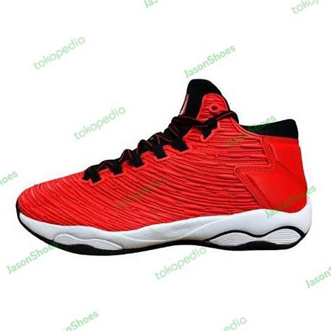 Jual Sepatu Basket League Merah Shift Basketball Shoes Pria Original