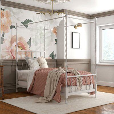 Kelly clarkson — love so soft 02:52. Gracie Oaks Karlee Metal Canopy Bed | Wayfair | Metal ...