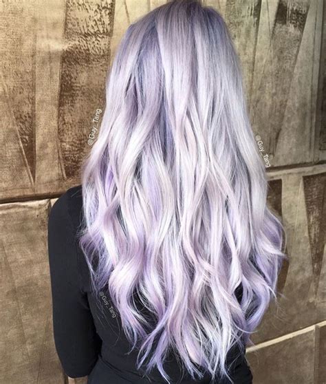 Ha1r Goals Pastel Lilac Hair Lilac Hair Long Hair Color