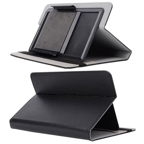 Housse Universelle Tablette Tactile Pouces Porte Carte Simili Cuir