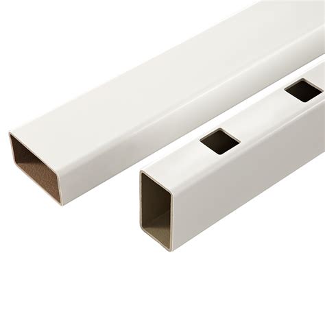 Original victorian profile, is a pvc exterior railing system, available in five colors & customizable with four unique infill options. Fiberon (Actual: 3.5-in x 4-in x 8-ft) Traditional 2-Pack White Composite Deck Handrail at Lowes.com