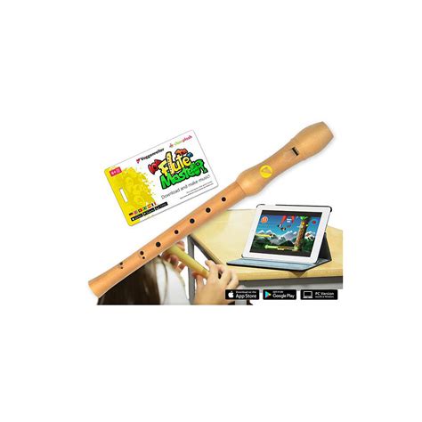 Voggenreiter Flute Master Wood Recorder Plus Interactive Music