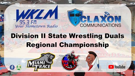 Division Ii State Wrestling Duals Regional Championship From Wklm Fm 95