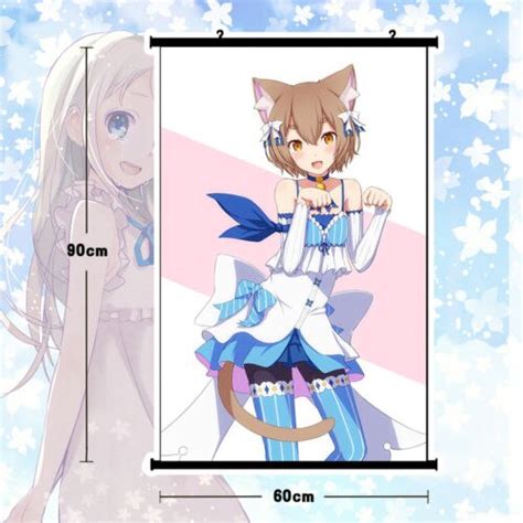 Anime Rezero Felix Argyle Poster Wall Scroll Art Mural Decor Girl T