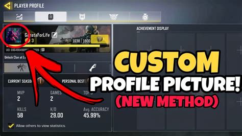 How To Change Profile Picture In Cod Mobile Change Avatar In Cod