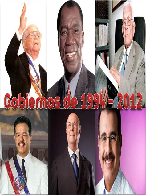 Calaméo Los gobiernos 1994 2012 2