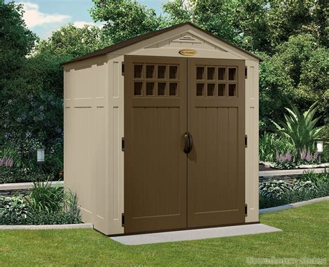 Suncast 6x5 Adlington Four Plastic Shed http://www.greenhousestores.co