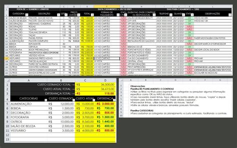 Planilha De Planejamento E Controle De Festas Em Excel Planilhas Hot My Xxx Hot Girl