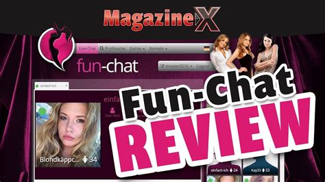Fun Chat Bei Magazine X Org Der Single Chat Im Review YouTube