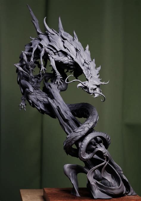 Centipede Dragon (3Dprint) - ZBrushCentral