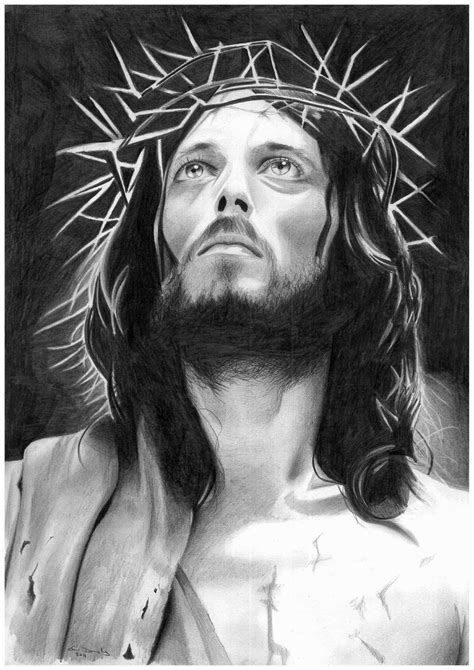 Jesus By Donchild On Deviantart Jesus Tattoo Jesus Christ Portrait