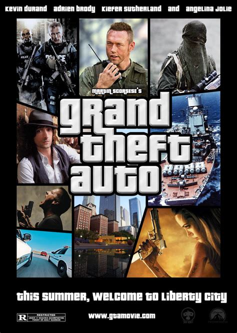 Grand Theft Auto Movie Poster By Nakabeast On Deviantart