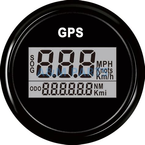Boat Digital GPS Speedometer Marine Odometer Truck RV Car Speed Gauge