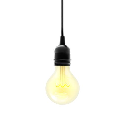 Glowing Light Bulb Png Free Download