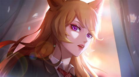 Wallpaper Liga Legenda Ahri League Of Legends Star Guardian Ahri