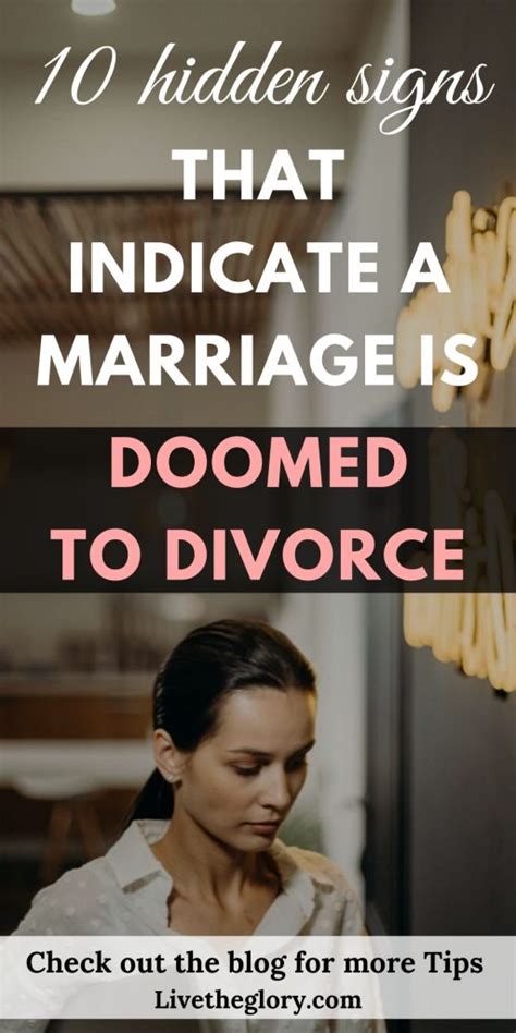 10 hidden signs that indicate a marriage is doomed to divorce live the glory