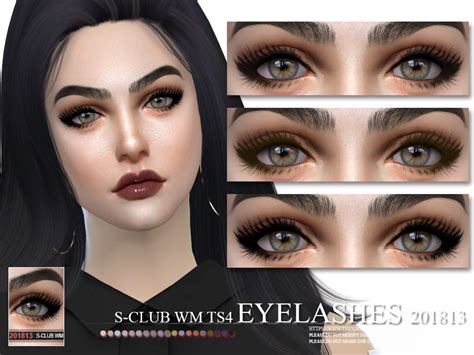 Sims 4 Resource Lashes Healthymserl