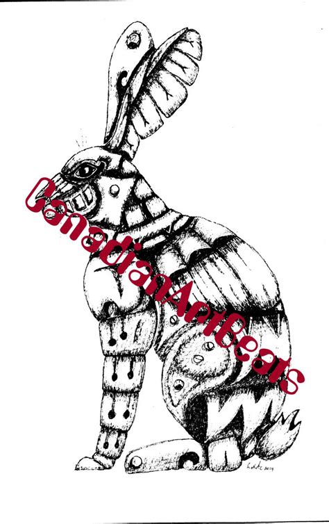 These interactive pages from disney let you bring your artistic vision to life with the touch of a button. Printable Steampunk Jackrabbit Coloring Page | Coloring ...