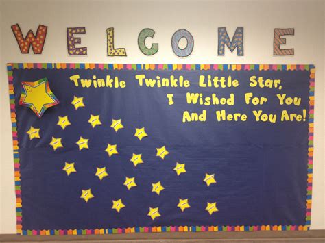 Twinkle Twinkle Little Star Bulletin Board