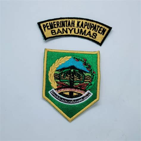 Jual Logo Bordir Kabupaten Banyumas Begde Badge Logo Emblem