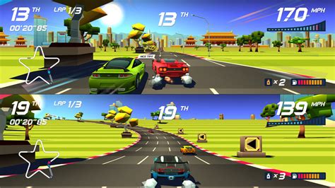Often, after committing some bad things, the criminals try go away by car as fast as possible. Horizon Chase Turbo (Herstellerbilder, PC) - Screenshot ...