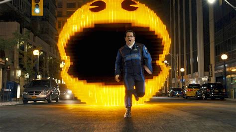 Movie Review Pixels Starring Adam Sandler Kevin James Michelle