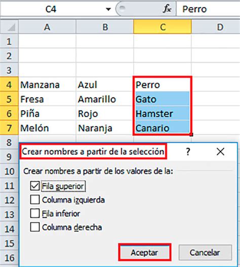 Poner Nombre A Un Rango En Excel Image To U