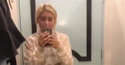 Woman Shows How Man Tried To Secretly Film Her In Changing Room As Warning To Others Mirror Online