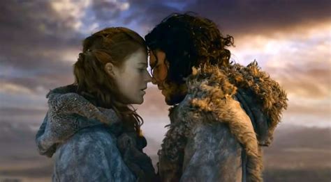 you know nothing… about rose leslie s game of thrones cave scene with kit harington jon snow