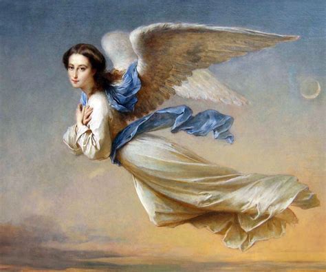 Lista 102 Foto Imágenes De ángeles En El Cielo Con Frases Mirada Tensa