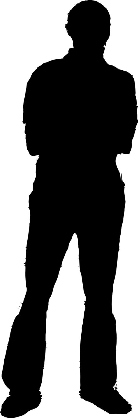 Outline Of A Man Clipart Best