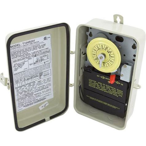 Intermatic Single Time Clock With Firemans Switch 240v Leslies Pool
