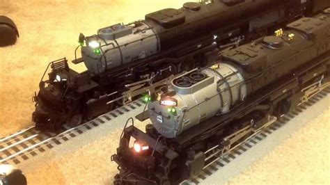 Lionel Union Pacific Whistle Battle Up Vision 4014 Big Boy Vs Up Jlc