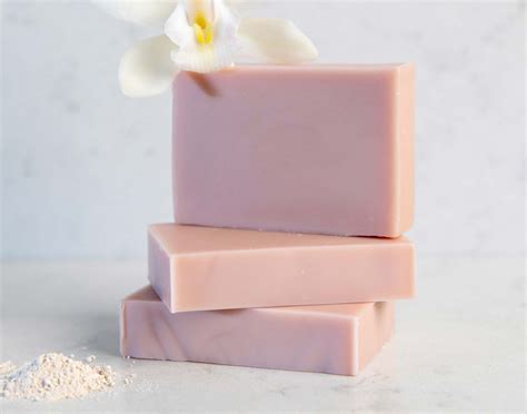 Pink Clay Facial Soap Nectar Body And Bath
